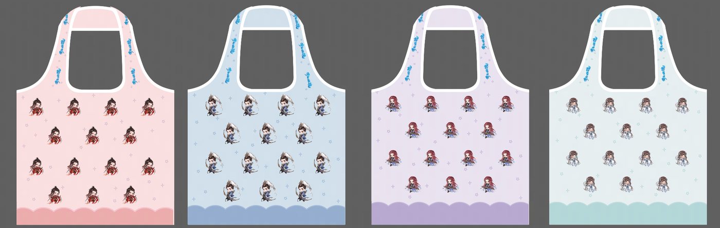 A Chinese Ghost Story tote bag merchandise design