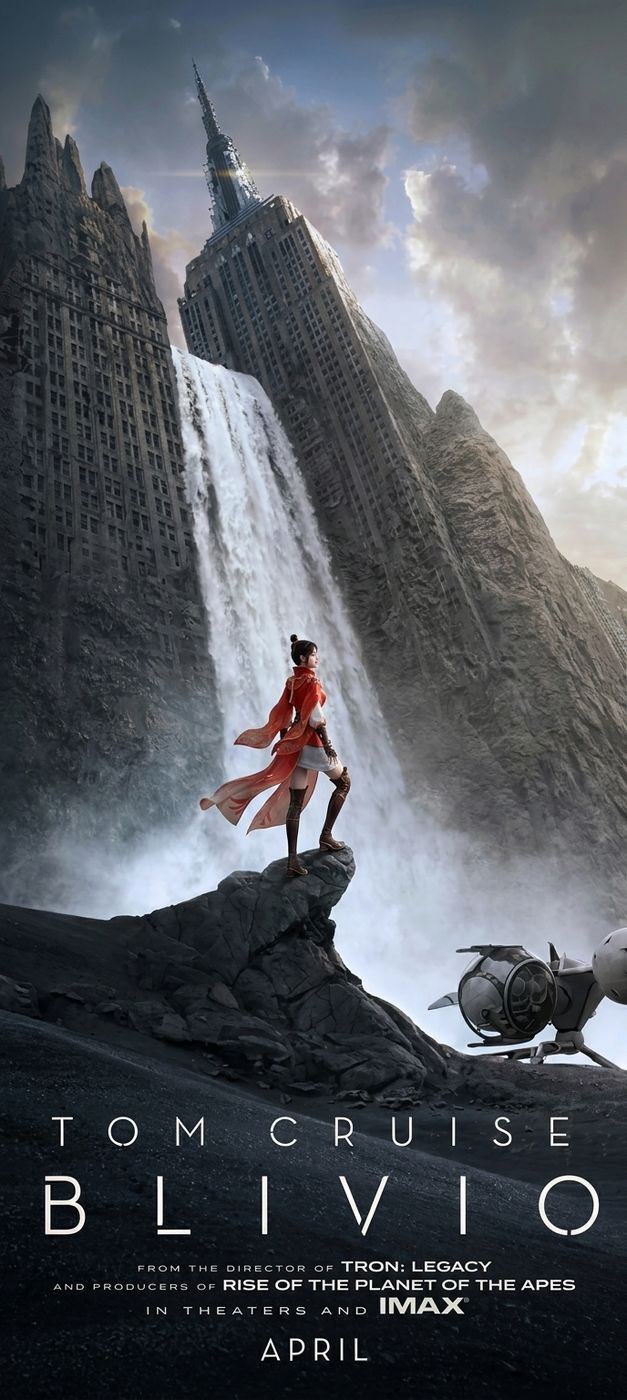 Space campaign poster featuring a female Blade character from A Chinese Ghost Story