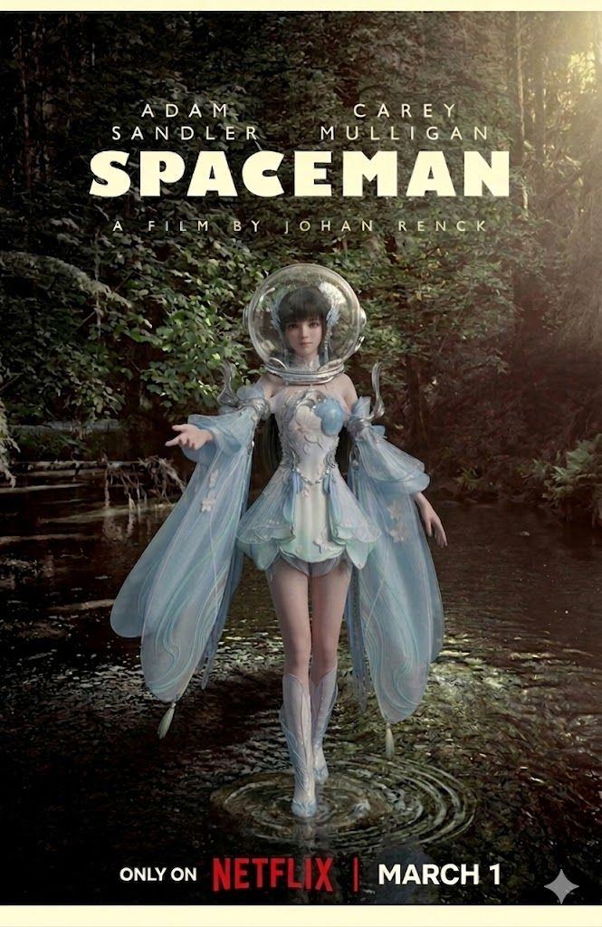 Space campaign poster featuring a female Physician character from A Chinese Ghost Story