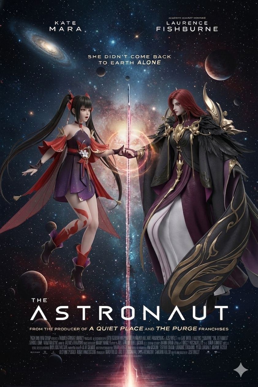 Space campaign poster featuring a Mystic dual-character composition character from A Chinese Ghost Story